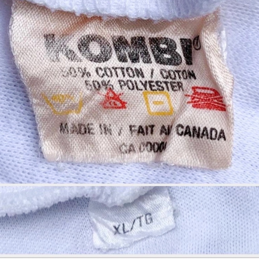 Kombi Parrots Vtg 1990s Turtleneck L/S Top Single Stitch Women’s (XL Fits M) - Picture 3 of 8